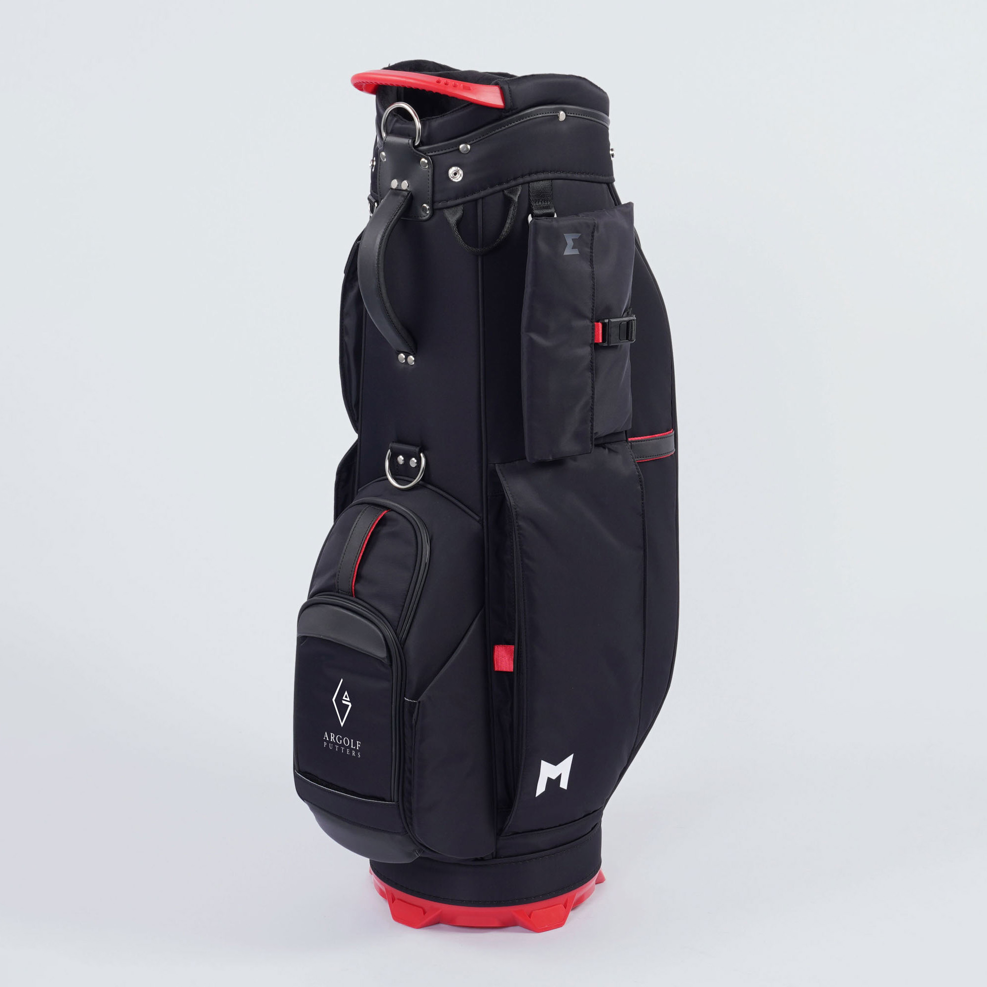 GAIA Caddie CN1 Black Red (right angled 02)